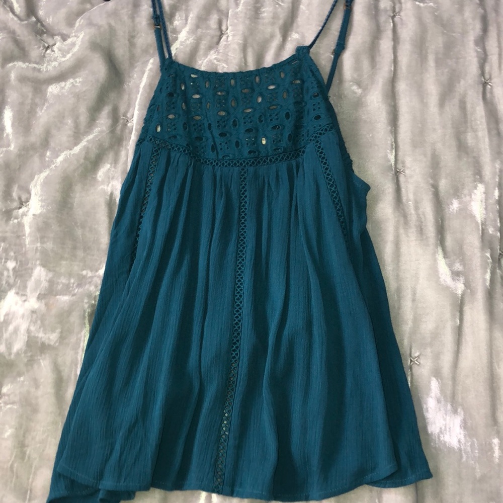 teal aeropostale tank